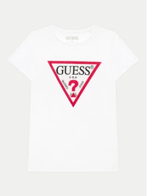 Guess T-Shirt J2YI51 K6YW1 Biały Regular Fit