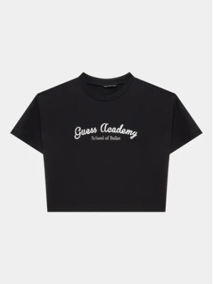 Guess T-Shirt J3YI59 KABR0 Czarny Boxy Fit