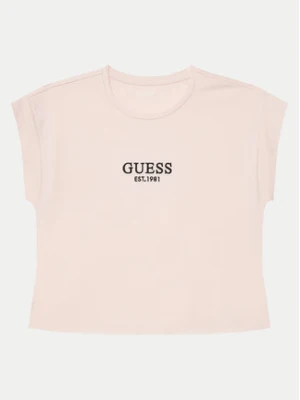 Guess T-Shirt J4BI3 4J131 Różowy Regular Fit