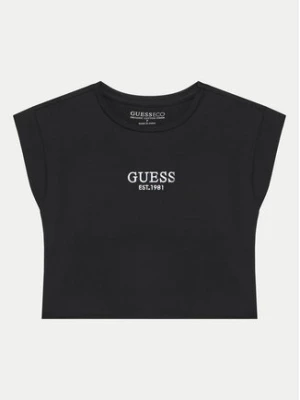 Guess T-Shirt J4BI34 J1314 Czarny Boxy Fit