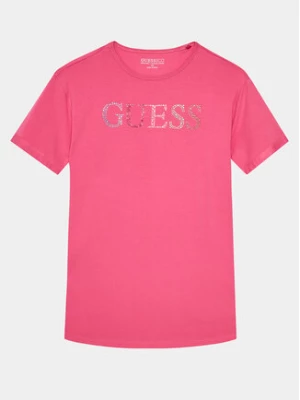 Guess T-Shirt J4GI38 J1314 Różowy Regular Fit