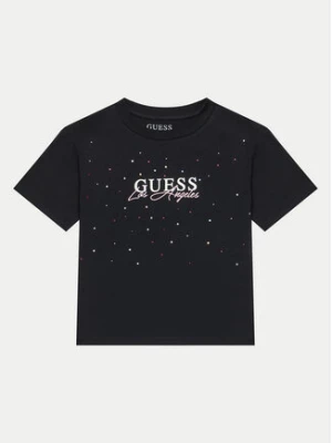 Guess T-Shirt J4YI27 K6YW4 Czarny Boxy Fit