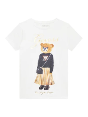 Guess T-Shirt J5BI39 J1314 Biały Regular Fit