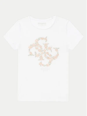 Guess T-Shirt J5GI02 K6YW4 Biały Regular Fit