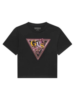 Guess T-Shirt J5GI04 K6YW4 Czarny Regular Fit