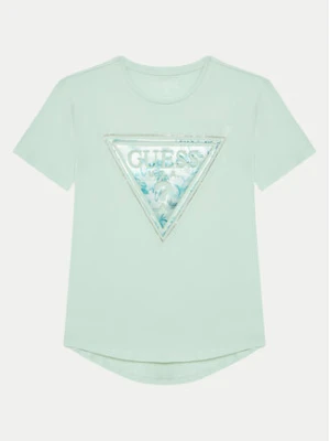 Guess T-Shirt J5GI15 K6YW4 Zielony Regular Fit