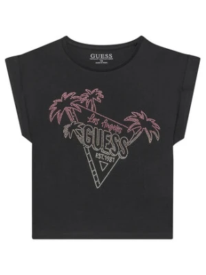 Guess T-Shirt J5GI32 K8HM4 Czarny Regular Fit