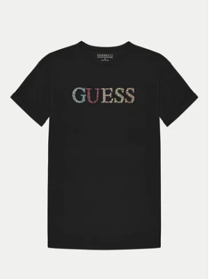 Guess T-Shirt J5GI38 J1314 Czarny Regular Fit