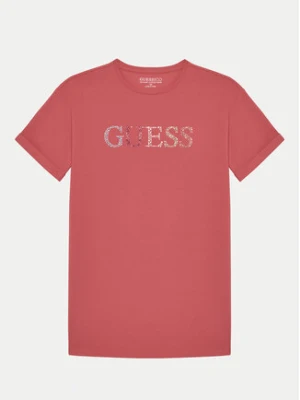 Guess T-Shirt J5GI38 J1314 Pomarańczowy Regular Fit