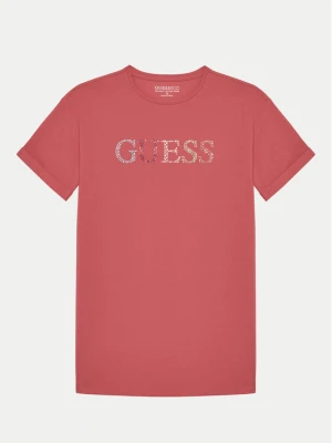 Guess T-Shirt J5GI38 J1314 Pomarańczowy Regular Fit
