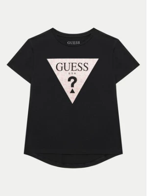 Guess T-Shirt J5RI18 K6YW4 Czarny Regular Fit