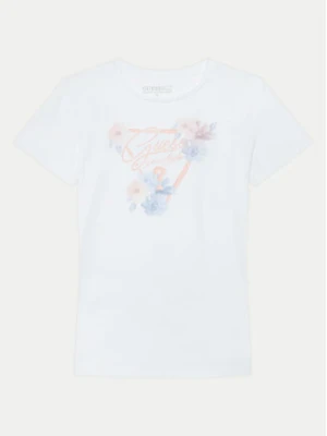Guess T-Shirt J5RI22 K6YW4 Biały Regular Fit
