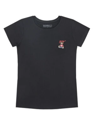 Guess T-Shirt J5RI44 J1314 Czarny Regular Fit