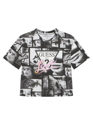 Guess T-Shirt J5YI07 K6YW4 Czarny Regular Fit