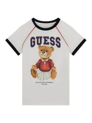 Guess T-Shirt J5YI21 K8HM4 Biały Regular Fit