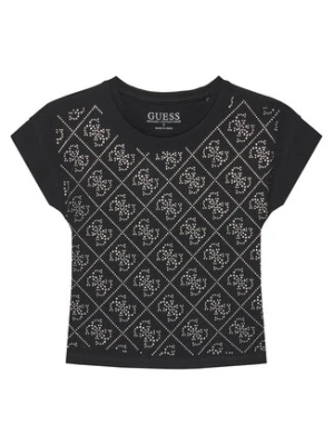 Guess T-Shirt J5YI37 K6YW4 Czarny Regular Fit