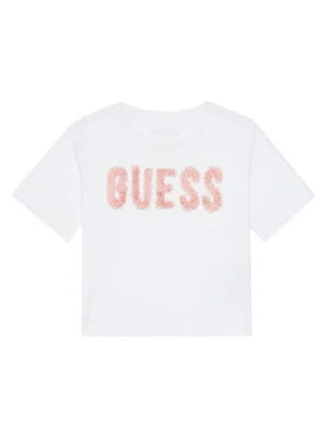 Guess T-Shirt J5YI47 K8HM4 Biały Relaxed Fit