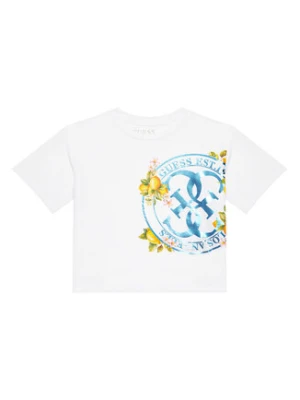 Guess T-Shirt J6GI00 K6YW4 Biały Regular Fit