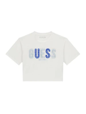 Guess T-Shirt J6GI07 K6YW4 Biały Relaxed Fit