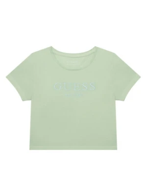 Guess T-Shirt J6GI17 K8HM4 Zielony Regular Fit