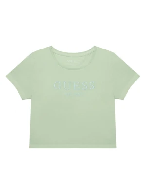 Guess T-Shirt J6GI17 K8HM4 Zielony Regular Fit