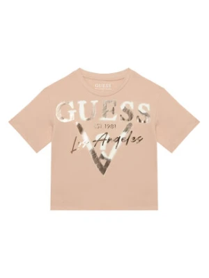 Guess T-Shirt J6GI27 K8HM4 Różowy jasny Relaxed Fit