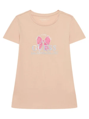 Guess T-Shirt J6GI28 K6YW4 Różowy jasny Regular Fit