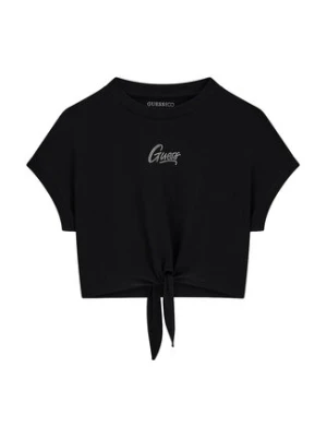 Guess T-Shirt J6GI29 K6YW4 Czarny Relaxed Fit