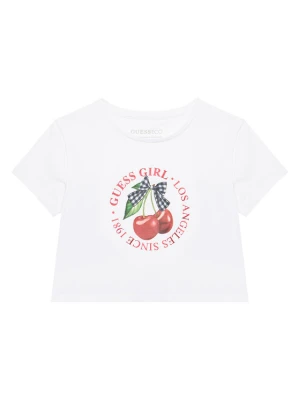 Guess T-Shirt J6RI02 K6YW4 Biały Relaxed Fit