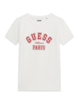 Guess T-Shirt J6RI41 J1314 Biały Regular Fit