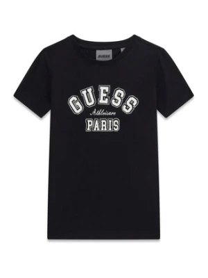 Guess T-Shirt J6RI41 J1314 Czarny Regular Fit