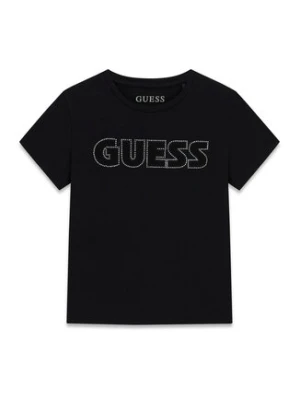 Guess T-Shirt J6YI12 2K4421 Czarny Regular Fit