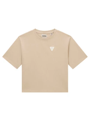 Guess T-Shirt J6YI42 K5197 Beżowy Regular Fit