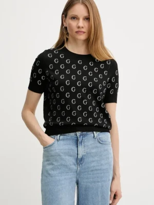 Guess t-shirt JASMINE damski kolor czarny W5GR05 Z3D60