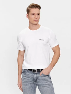 Guess T-Shirt Joe U4RM01 K6YW0 Biały Regular Fit