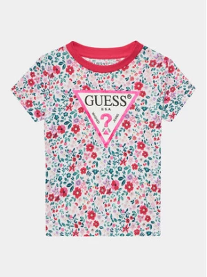 Guess T-Shirt K4RI15 K6YW3 Różowy Regular Fit