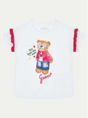 Guess T-Shirt K5RI12 K6YW4 Biały Regular Fit