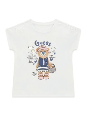 Guess T-Shirt K6GI18 K6YW4 Biały Regular Fit