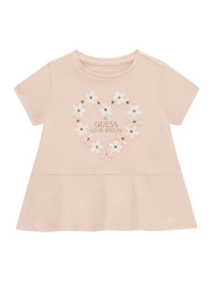 Guess T-Shirt K6GI20 K6YW4 Różowy jasny Regular Fit