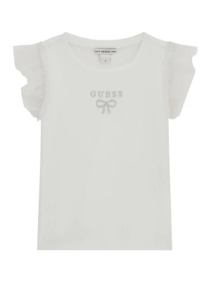 Guess T-Shirt K6RI12 KCU20 Biały Regular Fit