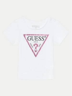 Guess T-Shirt K73I56 K8HM0 Biały Regular Fit