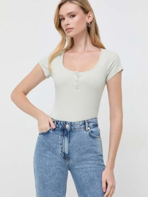Guess t-shirt KARLEE zielony