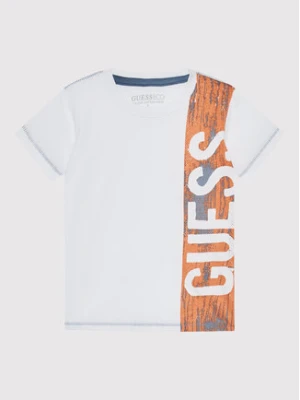 Guess T-Shirt L2YI21 K8HM0 Biały Regular Fit