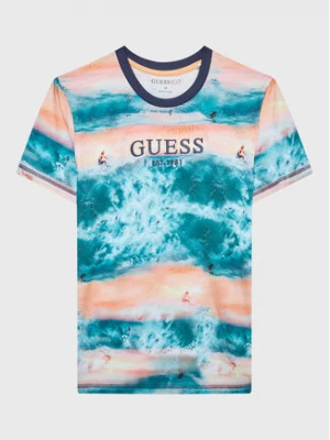 Guess T-Shirt L3GI13 K8HM3 Kolorowy Regular Fit