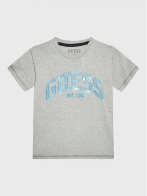 Guess T-Shirt L3RI01 K8HM3 Szary Regular Fit