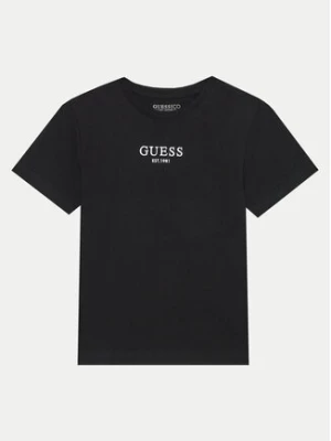 Guess T-Shirt L4BI07 J1314 Czarny Regular Fit