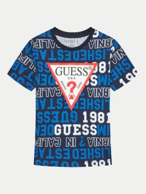 Guess T-Shirt L4YI04 K8HM3 Kolorowy Classic Fit