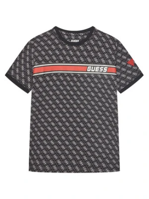 Guess T-Shirt L4YI47 J1314 Czarny Regular Fit