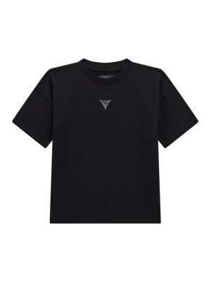 Guess T-Shirt L5BI16 KCNQ4 Czarny Regular Fit