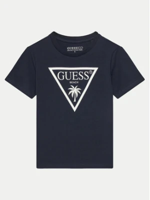 Guess T-Shirt L5GI29 J1314 Granatowy Regular Fit